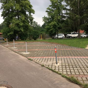 Errichtung von neuen PKW-Stellplätzen in Meuselwitz